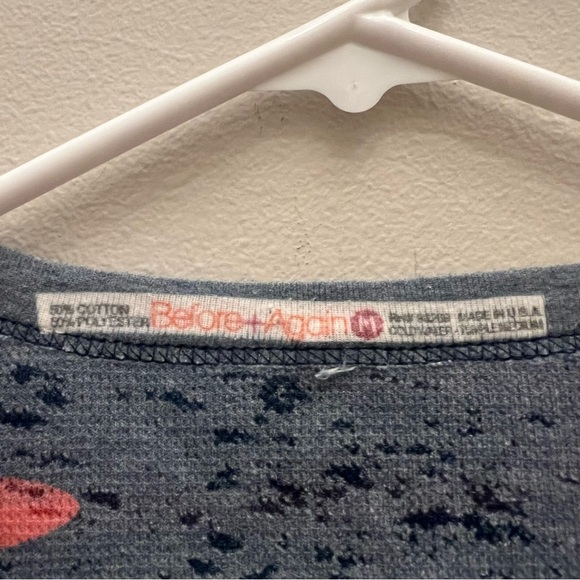 Before + After Printed Ling Sleeve Short Womens M - Picture 2 of 3